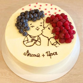 Торт для влюблённых 