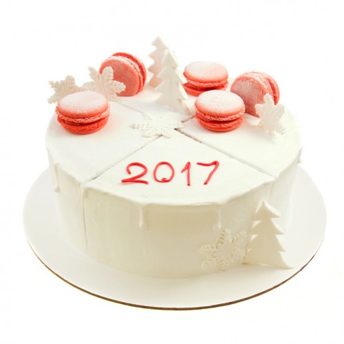 Торт на новый год