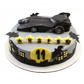 Торт Бэтмен машина