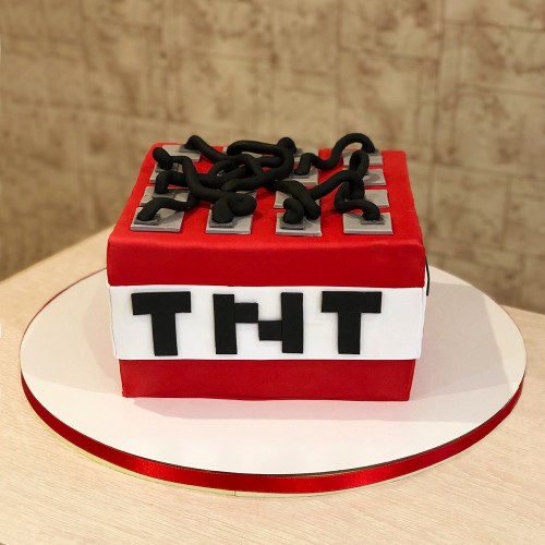 Торт Майнкрафт TNT