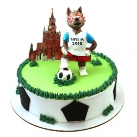 Футбольный торт Забивака