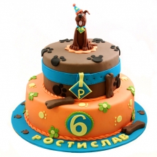 Детский торт Скуби ду