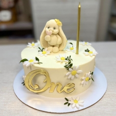 Торт зайке 1 годик