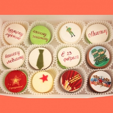 Макаронс на 23 февраля