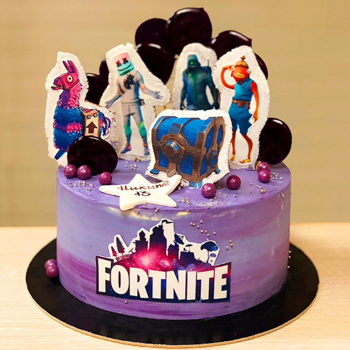Детский торт Fortnite